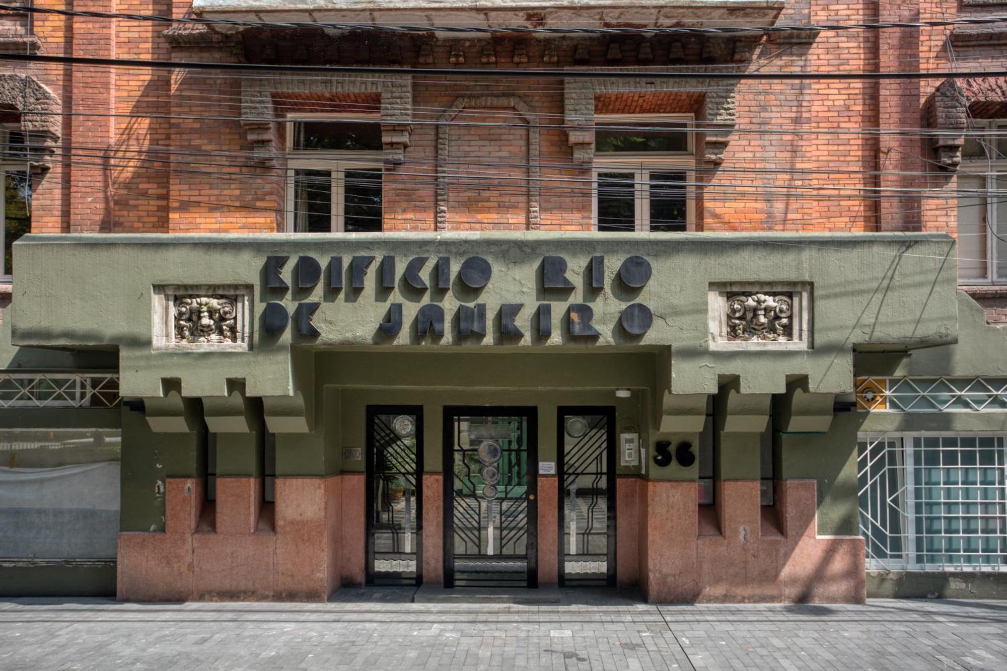 Edificio Art Deco En Roma Norte Мексико Сити Екстериор снимка