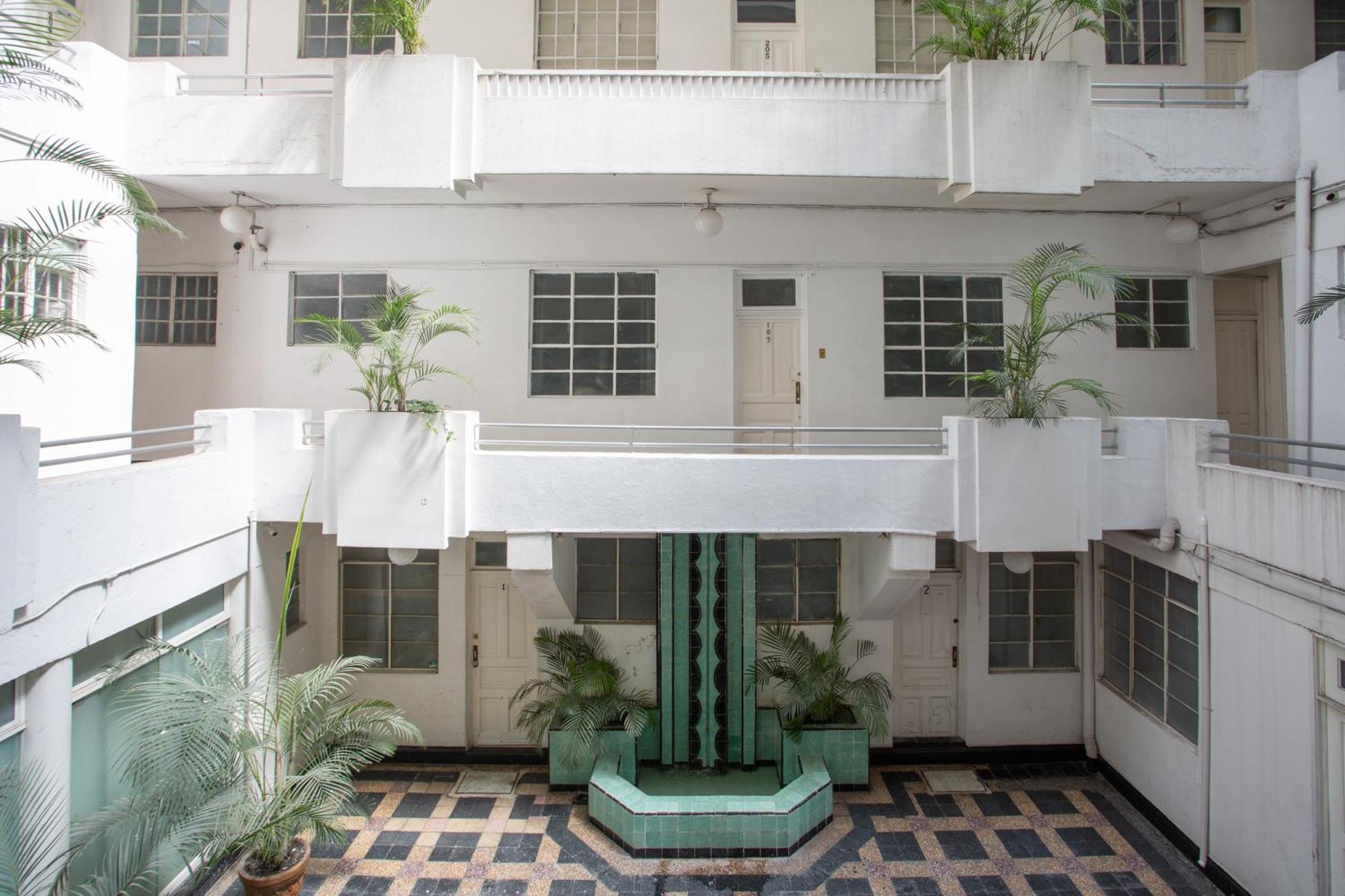 Edificio Art Deco En Roma Norte Мексико Сити Екстериор снимка